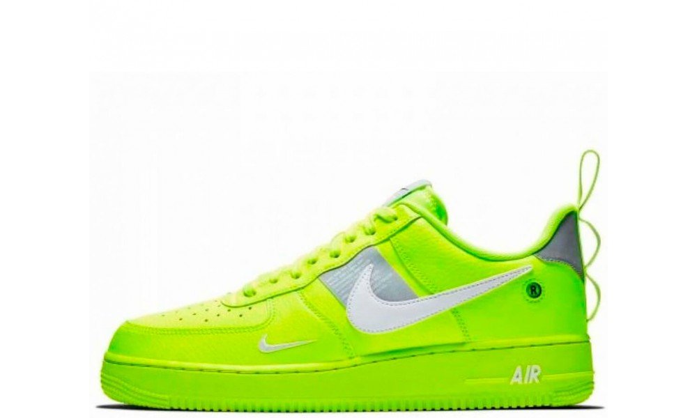 Nike air force shop 1 utility volt green